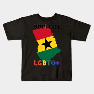 Support LGBTQ+ Ghana Kids T-Shirt